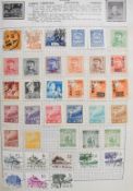 GB, Commonwealth and world stamp collection in The Rapid stamp album, from 1840 1d black with