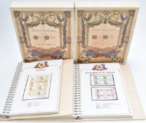 The Charles and Diana Royal Wedding Collection in three albums, and thirteen albums of GB PHQ cards