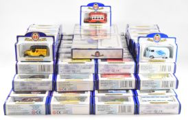 Over 100 Oxford diecast model cars to include public transport, commercial and emergency vehicles,