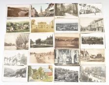 A collection of approximately 100 postcards relating to Stroud, Gloucestershire and the