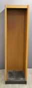 Gordon Russell of Broadway light oak wardrobe or hall stand, W51 x  D60 x H182cm