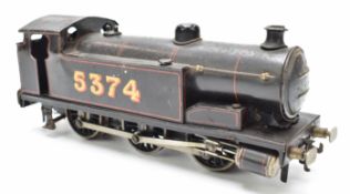Bassett-Lowke 0-6-0 0 gauge electric model railway tank locomotive