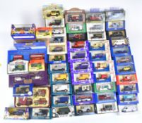 Fifty three Corgi, Lledo, Oxford and similar diecast model cars to include limited edition sets, all