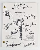 The Sopranos autographed A4 script, won by the vendor in a competition held by the Radio Times, with