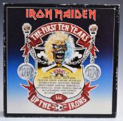 Iron Maiden - The First Ten Years box set, 10 double 12