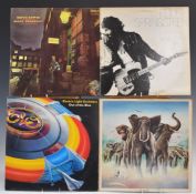 A collection of 28 albums including David Bowie, Meatloaf, Queen, ELO and Bob Seger