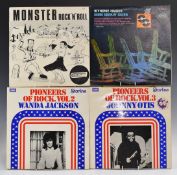 Approximately 60 albums, mostly Rock n Roll