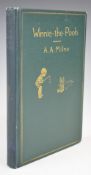 A.A. Milne Winnie-The-Pooh with Decorations by Ernest H. Shepard, published E.P. Dutton 1926,