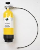 3 litre 5.3kg compressed air bottle suitable for re-filling PCP air rifles.