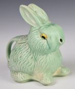 Sylvac 'Bunny' teapot, height 18cm