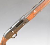Ottoman Magnum 12 bore 3-shot semi-automatic shotgun with chequered semi-pistol grip and forend,