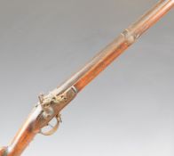 French Charleville M 1777 pattern flintlock three band musket with sling mounts and 42 inch smooth