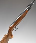 Webley Jaguar .177 air rifle with adjustable sights and scope rail, NVSN, in original box.