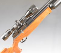 Stalker Rifles Tiger Ten BSA Super Ten style .22 FAC PCP air rifle with textured semi-pistol grip,