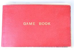 Game Book c1902-1945 relating to various places in Kent including Pattenden, West Haxted,
