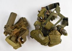 American Vietnam era LRRPS webbing with some reproduction items