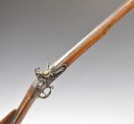 British Brown Bess Land pattern flintlock musket with 'Tower' and with crown over 'GR' cypher to the