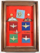 British Army Parachute Regiment badges / 'wings' including an economy example etc, some copies