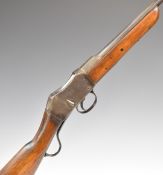 Enfield Martini-Henry 1888 .410 shotgun converted from .22 and previously .577/450 stamped 'SMRC