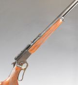 Marlin Original Golden 39A Winchester style .22 underlever-action rifle with chequered semi-pistol