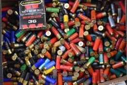 Over three-hundred 12 bore shotgun cartridges including Winchester Super Speed, Hull Cartridge, Eley