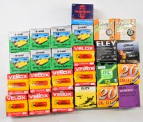 Six-hundred-and-twenty-five 20 bore shotgun cartridges including Sellier & Bellot SB Favorit,
