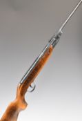 Webley Jaguar .177 air rifle with adjustable sights and scope rail, NVSN, together with the original