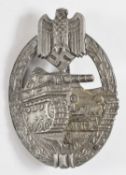 WW2 German Third Reich Nazi Tank Battle badge