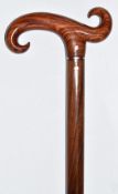 Shawn Gillis / Gillis Canes bespoke ebonised and inlaid specimen wood walking stick