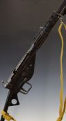 Deactivated Sten Mk II 9mm submachine gun with top plate stamped 'Sten Mk.II Long Branch 1943',