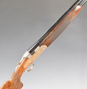Beretta Giubileo (Jubilee) 12 bore over and under ejector shotgun with named lock and underside,