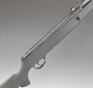 Webley VMX D-Ram.22 break barrel air rifle with composite stock, chequered semi-pistol grip and