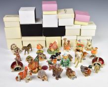 Approximately forty Hidden Treasures figures / trinkets, mostly boxed