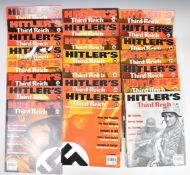 Twenty two volumes of Hitler's Third Reich magazine, published monthly, number 4,5,8,11 to 18, 20 to