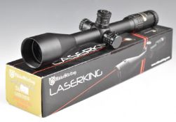 Nikko Stirling Targetmaster 5-20x50 air rifle scope, in Laserking box.