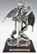 Tudor Mint Myth and Magic figure Dragon of the Sword, in box