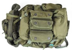 American Vietnam era Bergen / rucksack with additional attached pouches