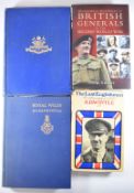 Four British Army books comprising The Nineth Queen's Royal Lancers 1936-1945, edited by Joan Bright