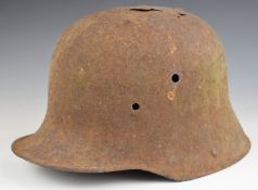 WW1 German steel helmet