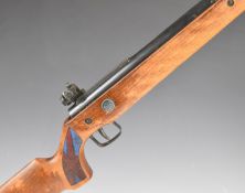 Original Model 50 .22 under-lever air rifle with chequered semi-pistol grip, adjustable trigger,