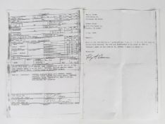 American Army Vietnam era steel combat helmet with liner and chin strap, together with an associated