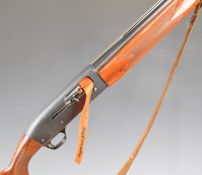 Fusil Perfex 12 bore 3-shot semi-automatic shotgun with chequered semi-pistol grip and forend,