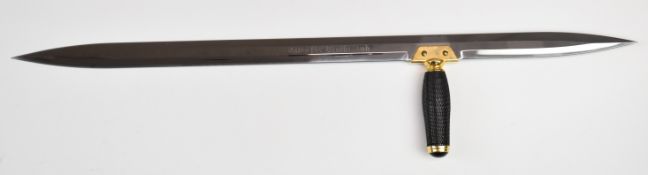 'Hellboy' sword with 78cm blade. PLEASE NOTE ALL BLADED ITEMS ARE SUBJECT TO OVER 18 CHECK ON