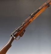 Deactivated Short Magazine Lee Enfield (SMLE) Mk III .303 bolt-action rifle with adjustable
