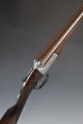 Herbert E Pollard & Co 20 bore side by side shotgun with named and engraved locks, engraved