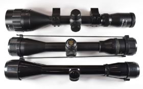 Nikko Stirling Mount Master AO 4-16x30 half mil dot air rifle or similar scope, in original box