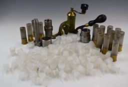 8 bore shotgun cartridge re-loading rollover tool together with an 8 bore re-sizing die, various