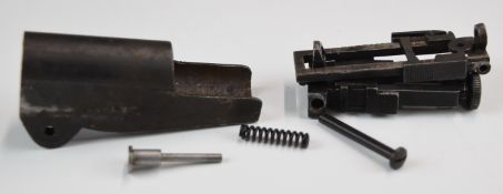 Two Enfield Mk II and Mk IV service rifle sights