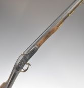 Elliott's type percussion converted from flintlock rifle with 'Tower' and crown cypher stamped to