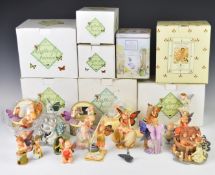 Border Fine Arts Flower Fairies figures and a collection of Butterfly Fairies by Country Artists